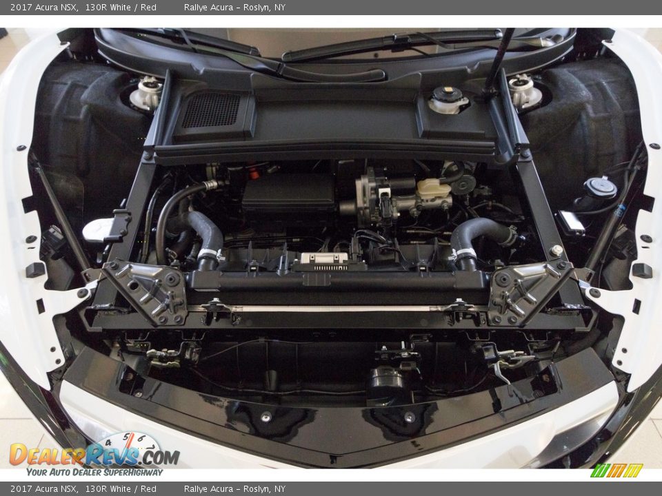 2017 Acura NSX  3.5 Liter Twin-Turbocharged DOHC 24-Valve VTC V6 Gasoline/Electric Hybrid Engine Photo #17