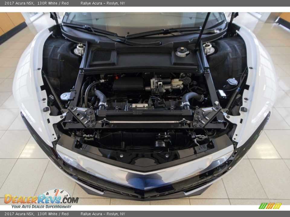 2017 Acura NSX 130R White / Red Photo #18