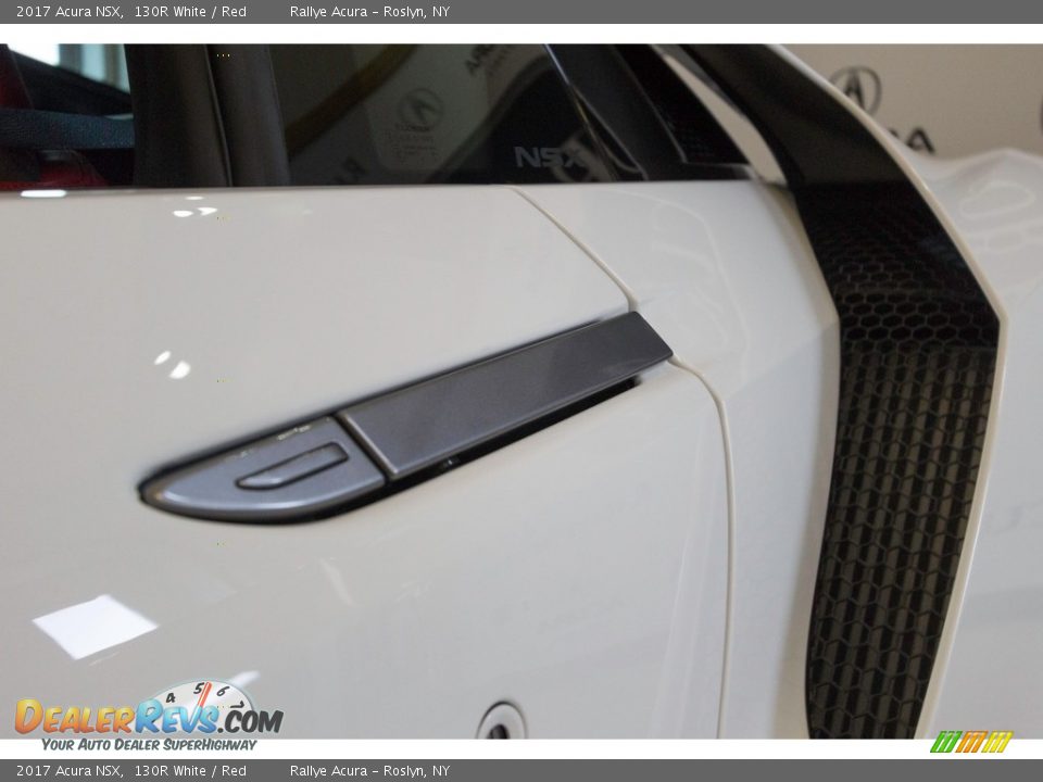 2017 Acura NSX 130R White / Red Photo #22