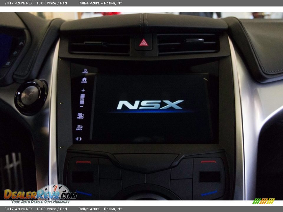 2017 Acura NSX 130R White / Red Photo #32