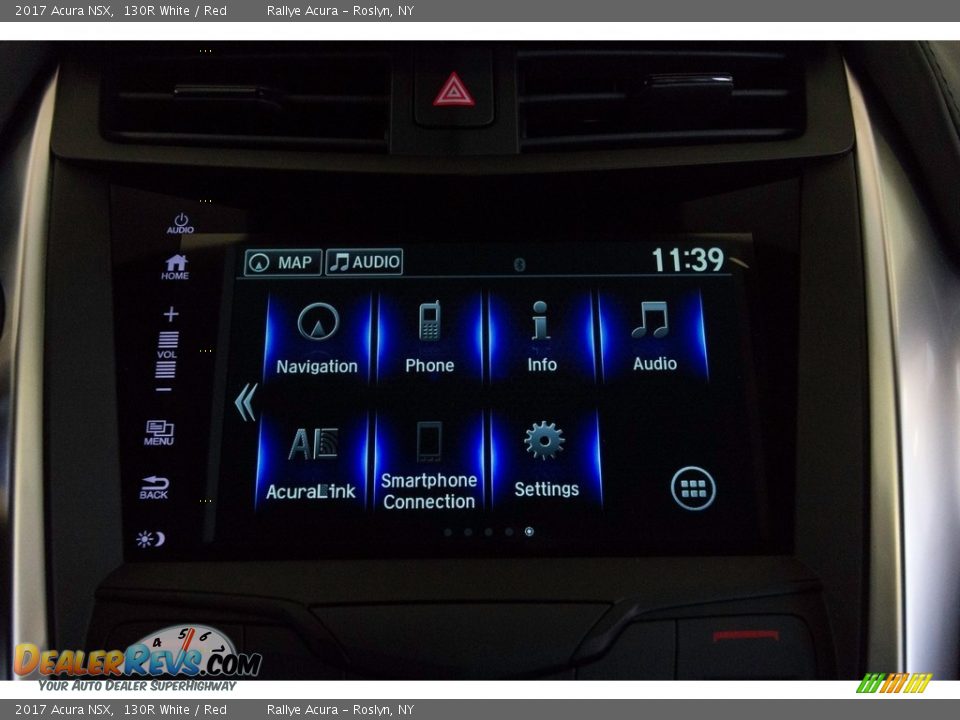 2017 Acura NSX 130R White / Red Photo #35