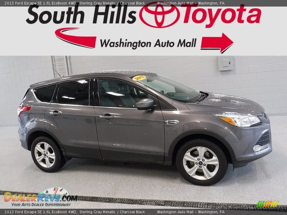 2013 Ford Escape SE 1.6L EcoBoost 4WD Sterling Gray Metallic / Charcoal Black Photo #2