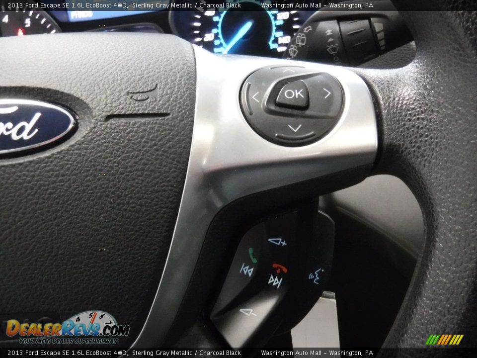 2013 Ford Escape SE 1.6L EcoBoost 4WD Sterling Gray Metallic / Charcoal Black Photo #20