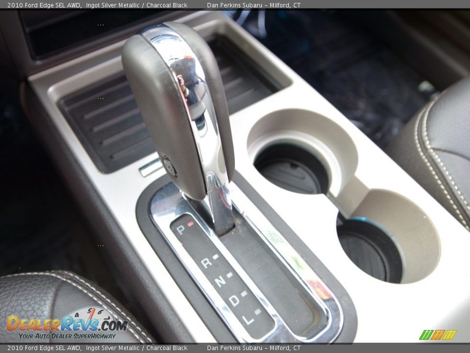 2010 Ford Edge SEL AWD Ingot Silver Metallic / Charcoal Black Photo #11