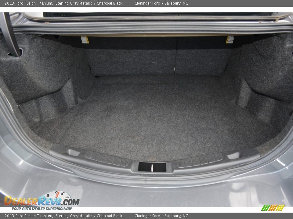 2013 Ford Fusion Titanium Sterling Gray Metallic / Charcoal Black Photo #13