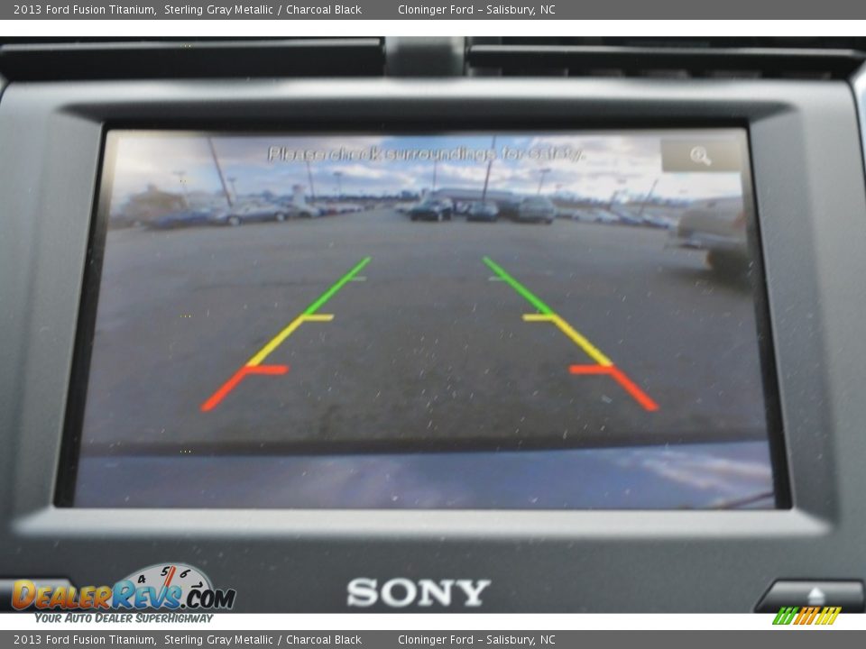 2013 Ford Fusion Titanium Sterling Gray Metallic / Charcoal Black Photo #18