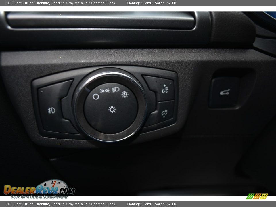 2013 Ford Fusion Titanium Sterling Gray Metallic / Charcoal Black Photo #23