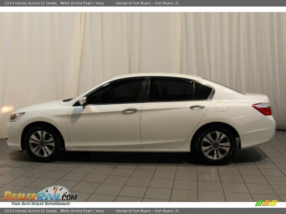 2014 Honda Accord LX Sedan White Orchid Pearl / Ivory Photo #5