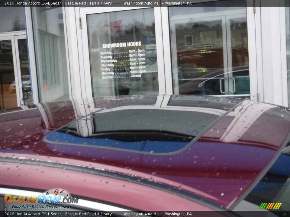 2016 Honda Accord EX-L Sedan Basque Red Pearl II / Ivory Photo #3