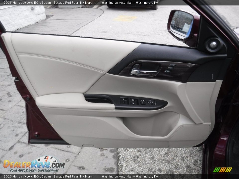2016 Honda Accord EX-L Sedan Basque Red Pearl II / Ivory Photo #15