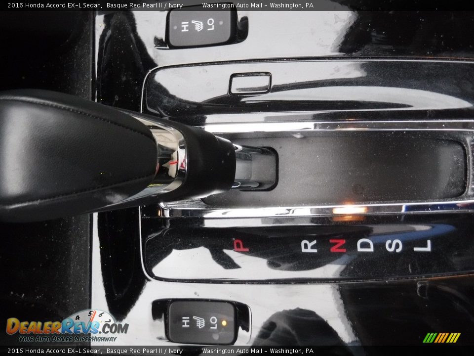 2016 Honda Accord EX-L Sedan Basque Red Pearl II / Ivory Photo #18