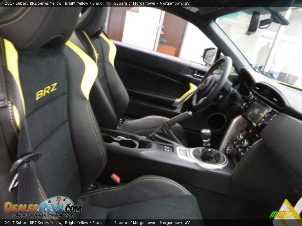 Front Seat of 2017 Subaru BRZ Series.Yellow Photo #4