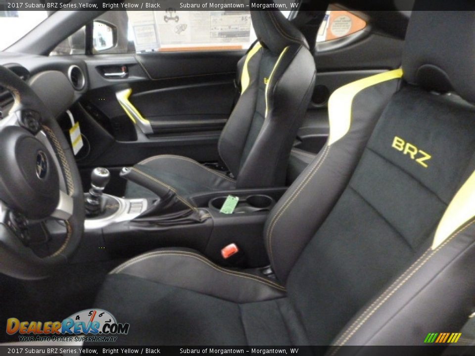 Black Interior - 2017 Subaru BRZ Series.Yellow Photo #8