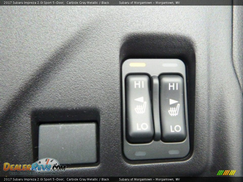 2017 Subaru Impreza 2.0i Sport 5-Door Carbide Gray Metallic / Black Photo #16