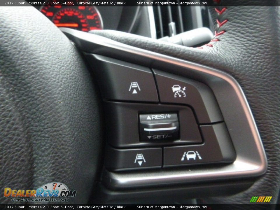 2017 Subaru Impreza 2.0i Sport 5-Door Carbide Gray Metallic / Black Photo #18