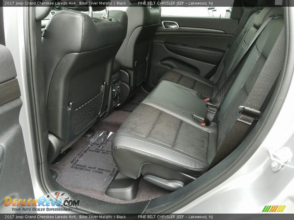 2017 Jeep Grand Cherokee Laredo 4x4 Billet Silver Metallic / Black Photo #8