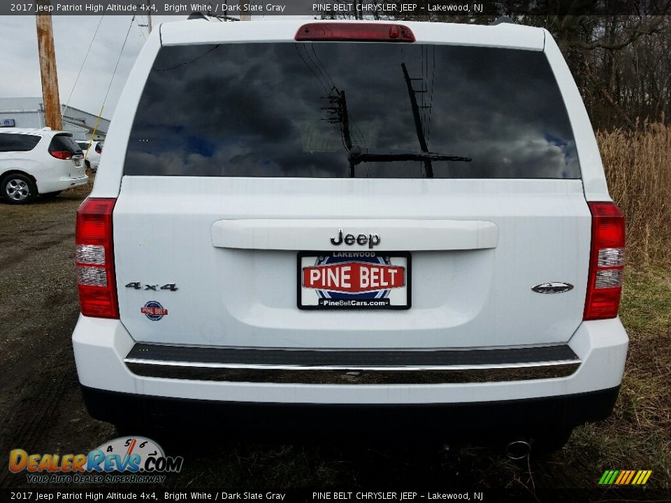2017 Jeep Patriot High Altitude 4x4 Bright White / Dark Slate Gray Photo #5