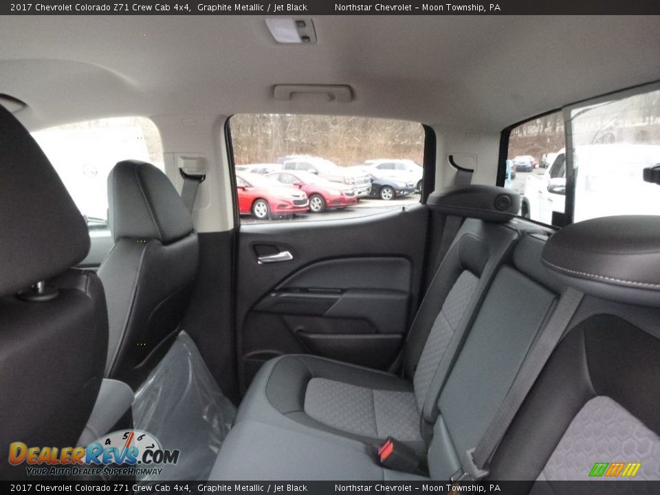 2017 Chevrolet Colorado Z71 Crew Cab 4x4 Graphite Metallic / Jet Black Photo #11