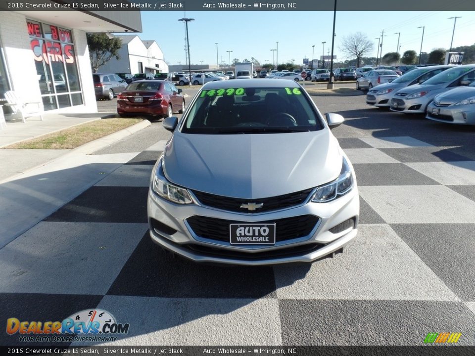2016 Chevrolet Cruze LS Sedan Silver Ice Metallic / Jet Black Photo #2