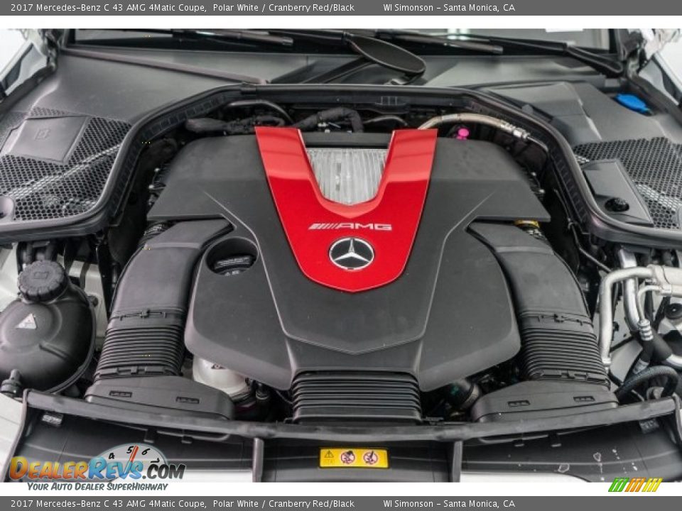 2017 Mercedes-Benz C 43 AMG 4Matic Coupe 3.0 Liter AMG DI biturbo DOHC 24-Valve VVT V6 Engine Photo #9