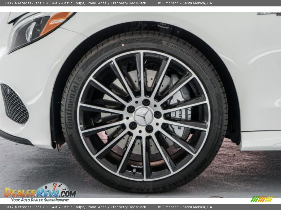 2017 Mercedes-Benz C 43 AMG 4Matic Coupe Wheel Photo #10