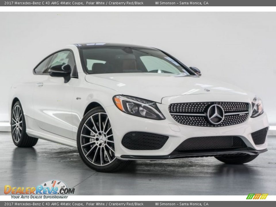 Front 3/4 View of 2017 Mercedes-Benz C 43 AMG 4Matic Coupe Photo #12