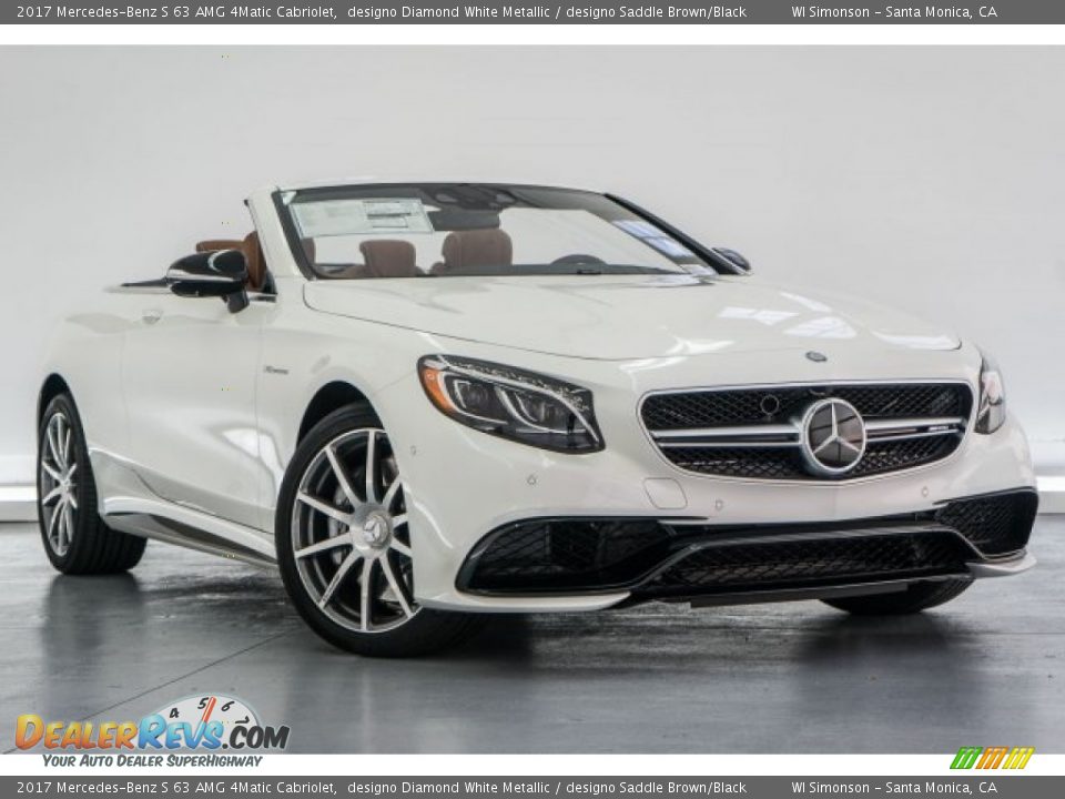Front 3/4 View of 2017 Mercedes-Benz S 63 AMG 4Matic Cabriolet Photo #11