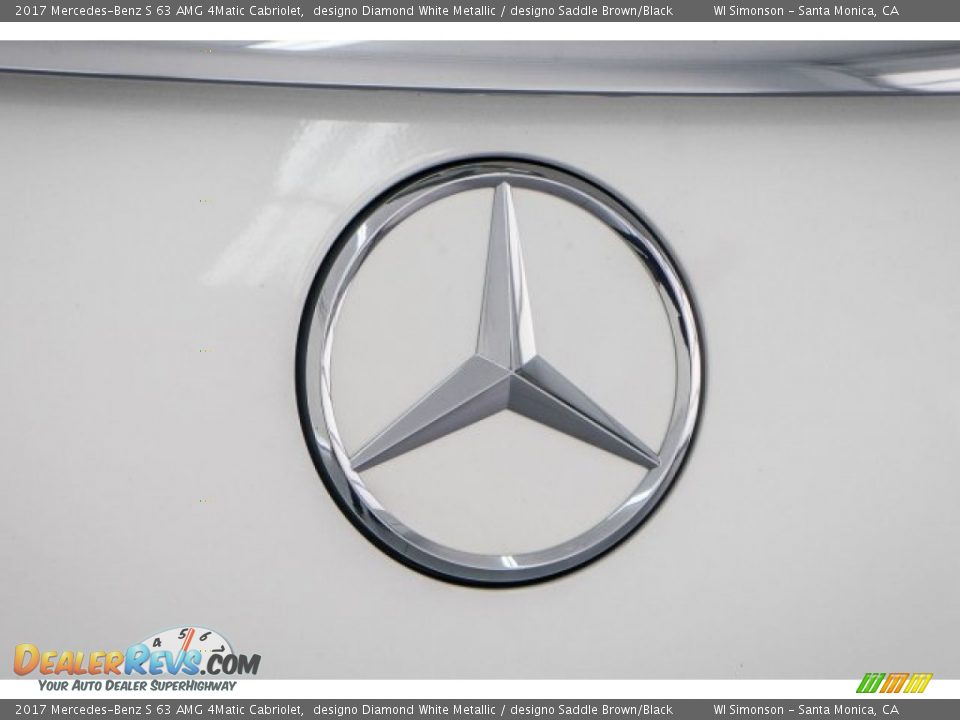 2017 Mercedes-Benz S 63 AMG 4Matic Cabriolet designo Diamond White Metallic / designo Saddle Brown/Black Photo #29