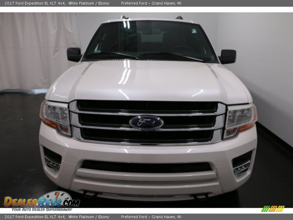 2017 Ford Expedition EL XLT 4x4 White Platinum / Ebony Photo #11