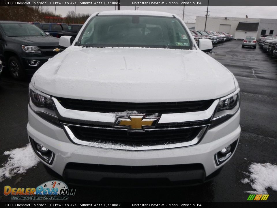 2017 Chevrolet Colorado LT Crew Cab 4x4 Summit White / Jet Black Photo #2