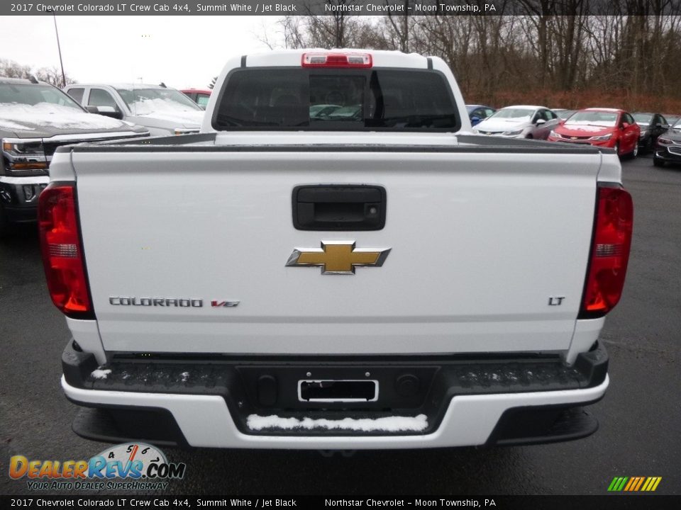 2017 Chevrolet Colorado LT Crew Cab 4x4 Summit White / Jet Black Photo #7