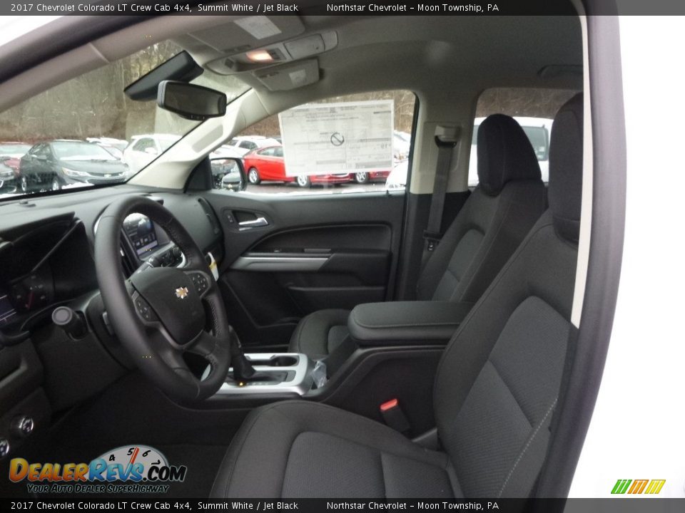 2017 Chevrolet Colorado LT Crew Cab 4x4 Summit White / Jet Black Photo #11