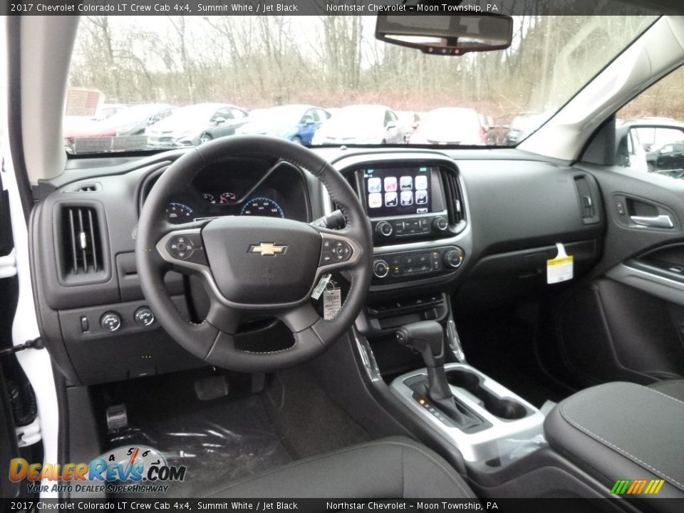 2017 Chevrolet Colorado LT Crew Cab 4x4 Summit White / Jet Black Photo #13
