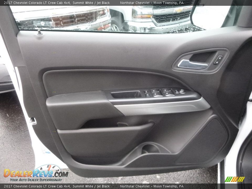 2017 Chevrolet Colorado LT Crew Cab 4x4 Summit White / Jet Black Photo #14