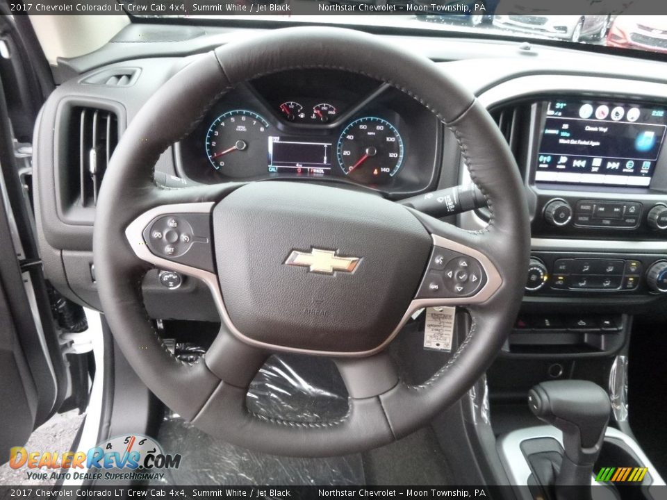 2017 Chevrolet Colorado LT Crew Cab 4x4 Summit White / Jet Black Photo #18