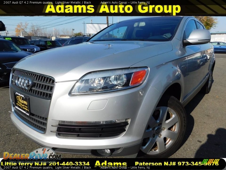 2007 Audi Q7 4.2 Premium quattro Light Silver Metallic / Black Photo #1