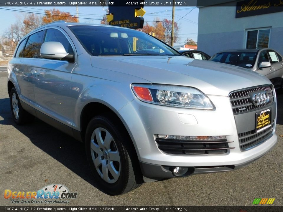 2007 Audi Q7 4.2 Premium quattro Light Silver Metallic / Black Photo #3