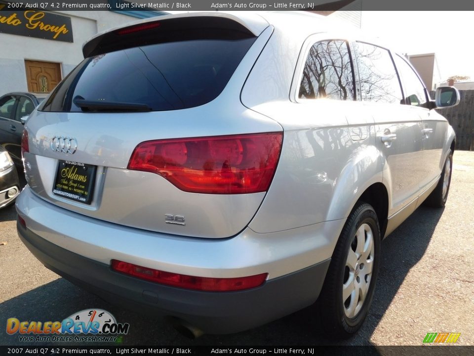 2007 Audi Q7 4.2 Premium quattro Light Silver Metallic / Black Photo #5