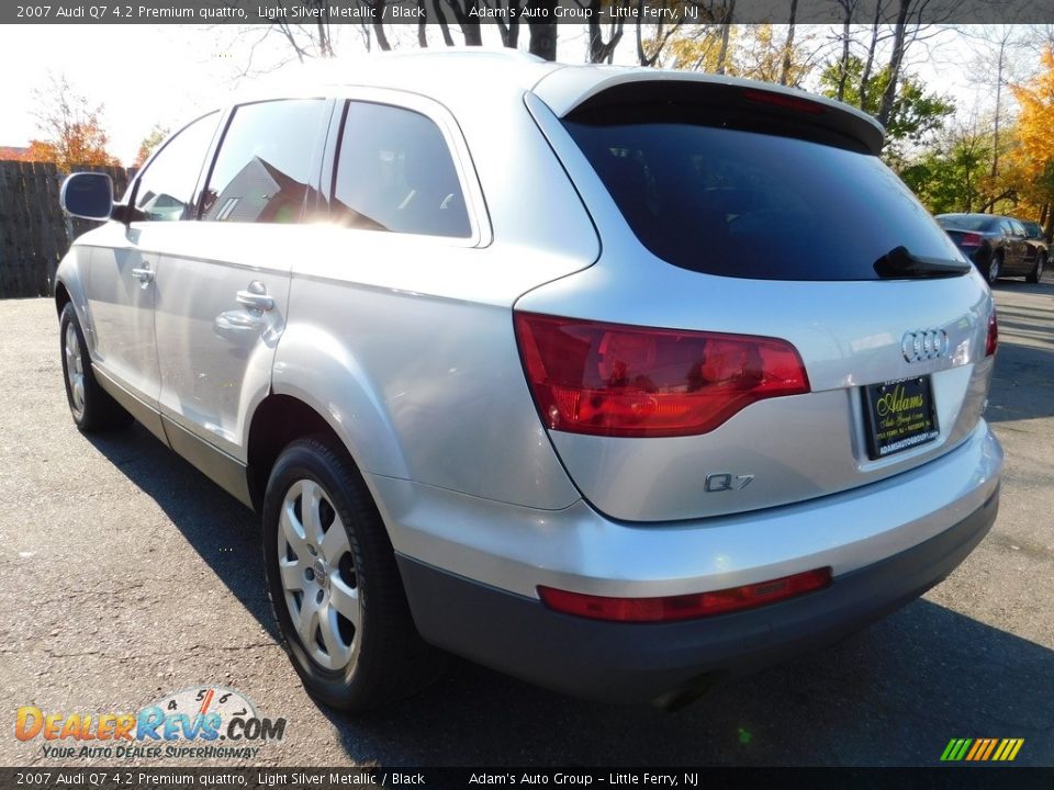 2007 Audi Q7 4.2 Premium quattro Light Silver Metallic / Black Photo #7