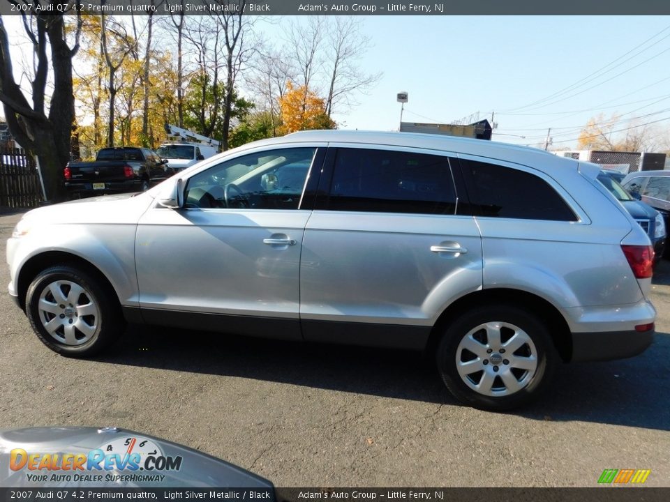 2007 Audi Q7 4.2 Premium quattro Light Silver Metallic / Black Photo #8