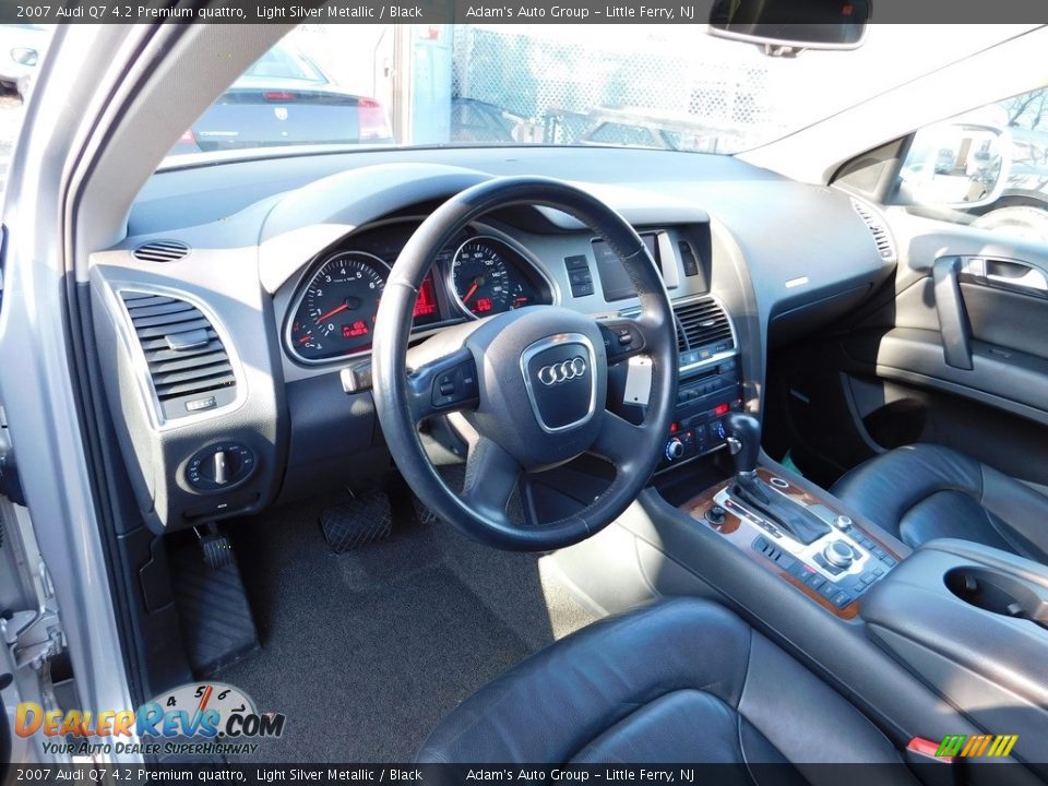 2007 Audi Q7 4.2 Premium quattro Light Silver Metallic / Black Photo #14