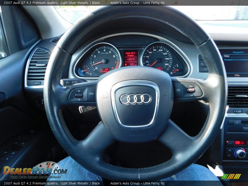 2007 Audi Q7 4.2 Premium quattro Light Silver Metallic / Black Photo #17