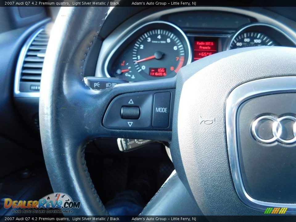 2007 Audi Q7 4.2 Premium quattro Light Silver Metallic / Black Photo #18