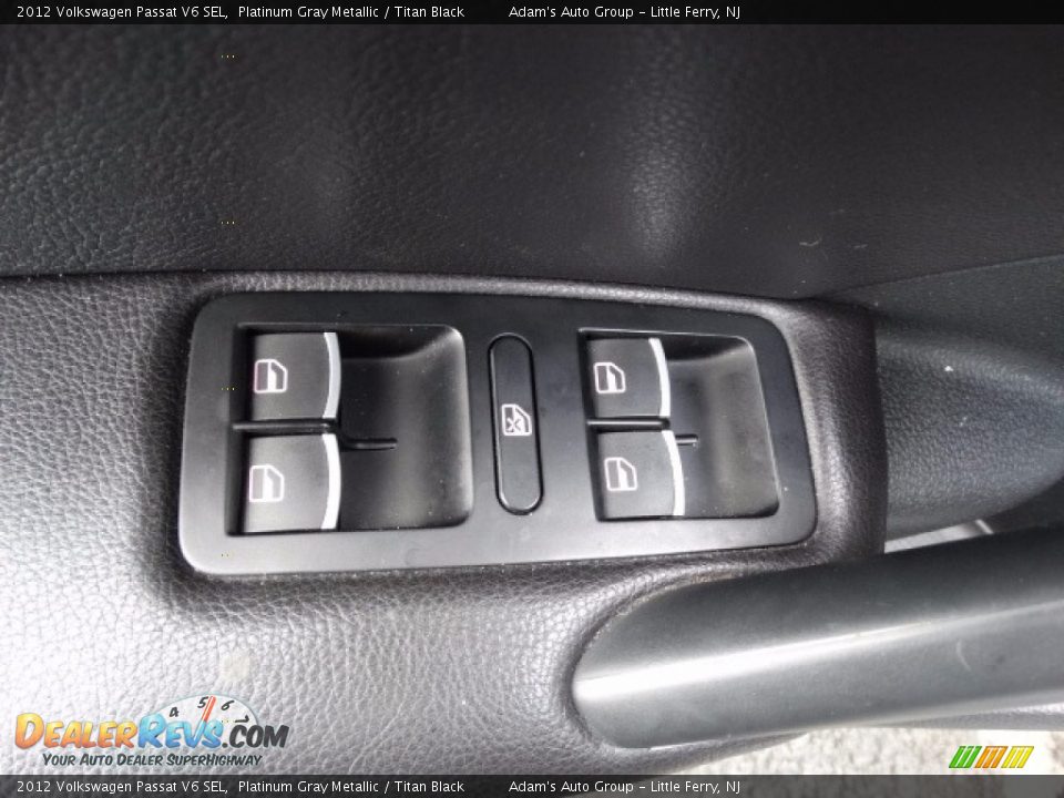 2012 Volkswagen Passat V6 SEL Platinum Gray Metallic / Titan Black Photo #12