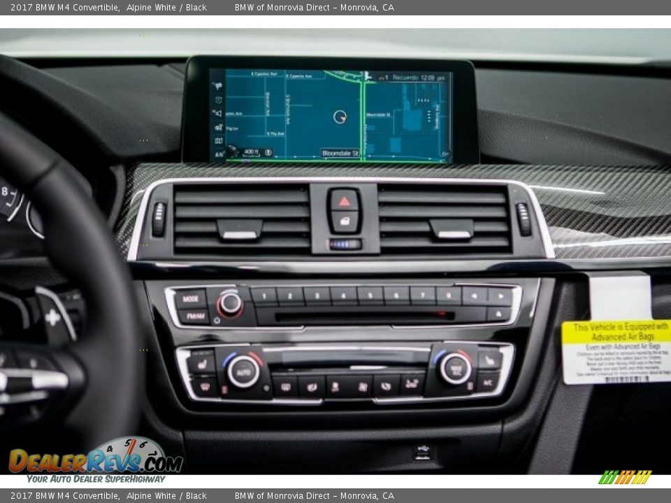 2017 BMW M4 Convertible Alpine White / Black Photo #5