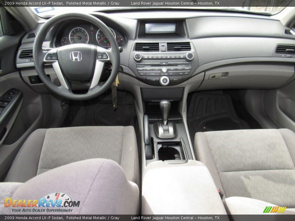 2009 Honda Accord LX-P Sedan Polished Metal Metallic / Gray Photo #4