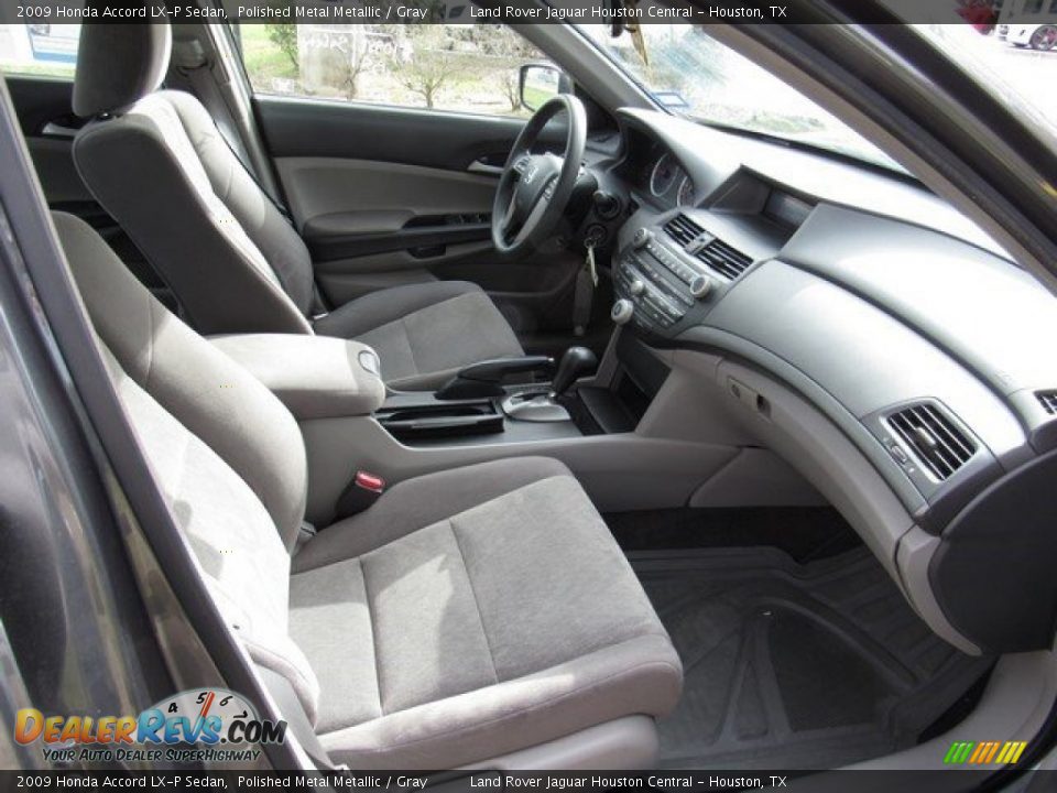2009 Honda Accord LX-P Sedan Polished Metal Metallic / Gray Photo #5