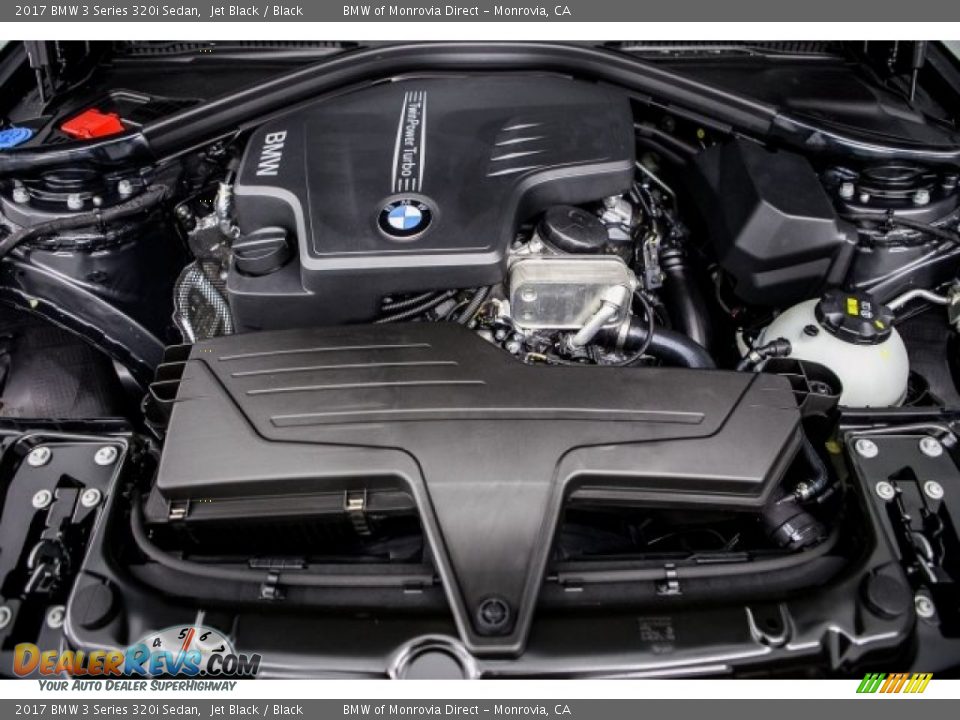 2017 BMW 3 Series 320i Sedan 2.0 Liter DI TwinPower Turbocharged DOHC 16-Valve VVT 4 Cylinder Engine Photo #8