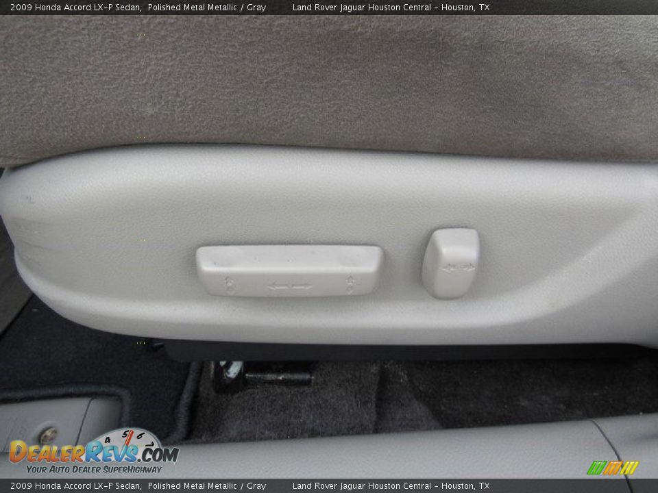 2009 Honda Accord LX-P Sedan Polished Metal Metallic / Gray Photo #19