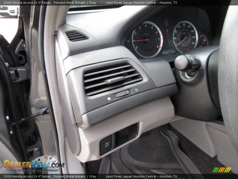 2009 Honda Accord LX-P Sedan Polished Metal Metallic / Gray Photo #20